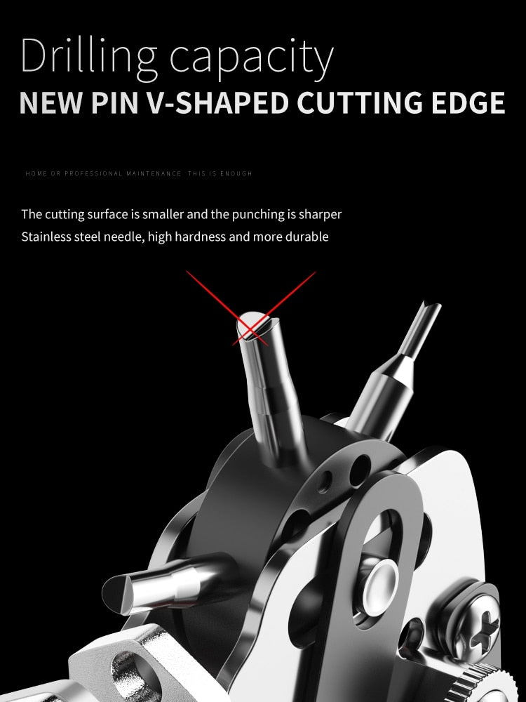 New Design Eyelet Puncher DIY Tool Watchband Strap - enoughdream.com