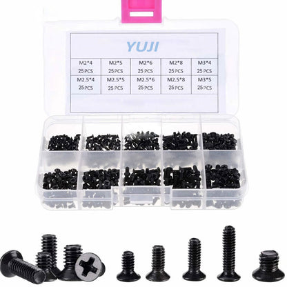 M2 M3 Screw Set KM2 Machine Laptop Screw Flat Head Phillips Drive Accessories - enoughdream.com