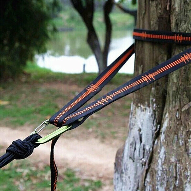 2Pcs Hammock Straps Special Reinforced Polyester Straps 5 Ring High - enoughdream.com
