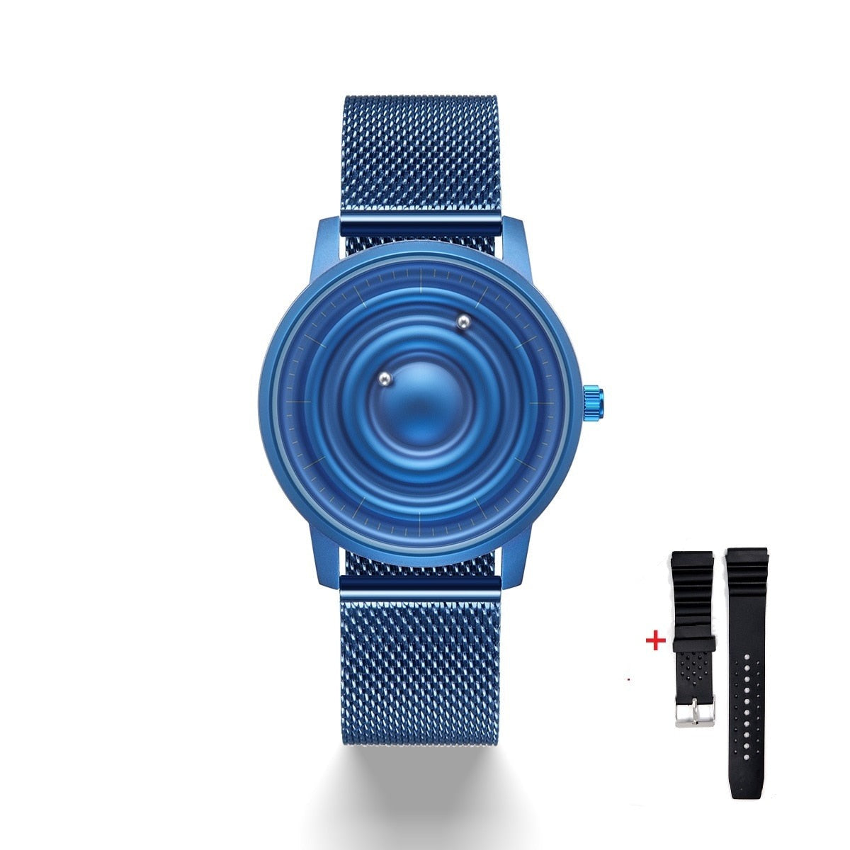 Eutour Blue Men's Watch Magnetic Ball Luxury Men - enoughdream.com