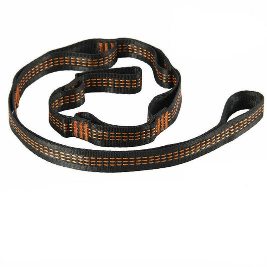 2Pcs Heavy-Duty Hammock Straps | Reinforced Polyester Tree Straps with 5 Rings (Adjustable & Ultralight)