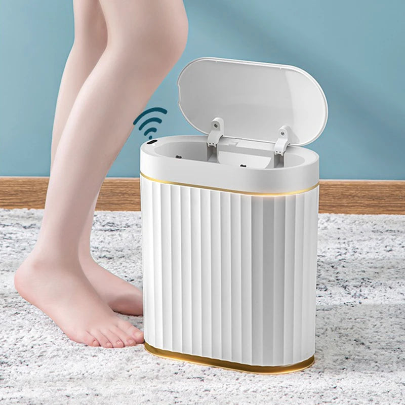 Smart Sensor Trash Can For Kitchen Garbage