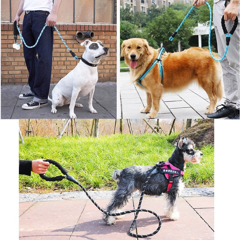 Strong Dog Leash Pet Leashes Reflective Leash - enoughdream.com