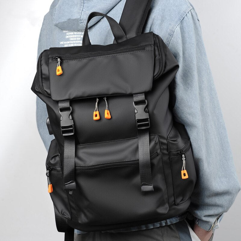 Travel 15.6 inch Male Mochila Laptop Backpack Business Backpack with USB - enoughdream.com