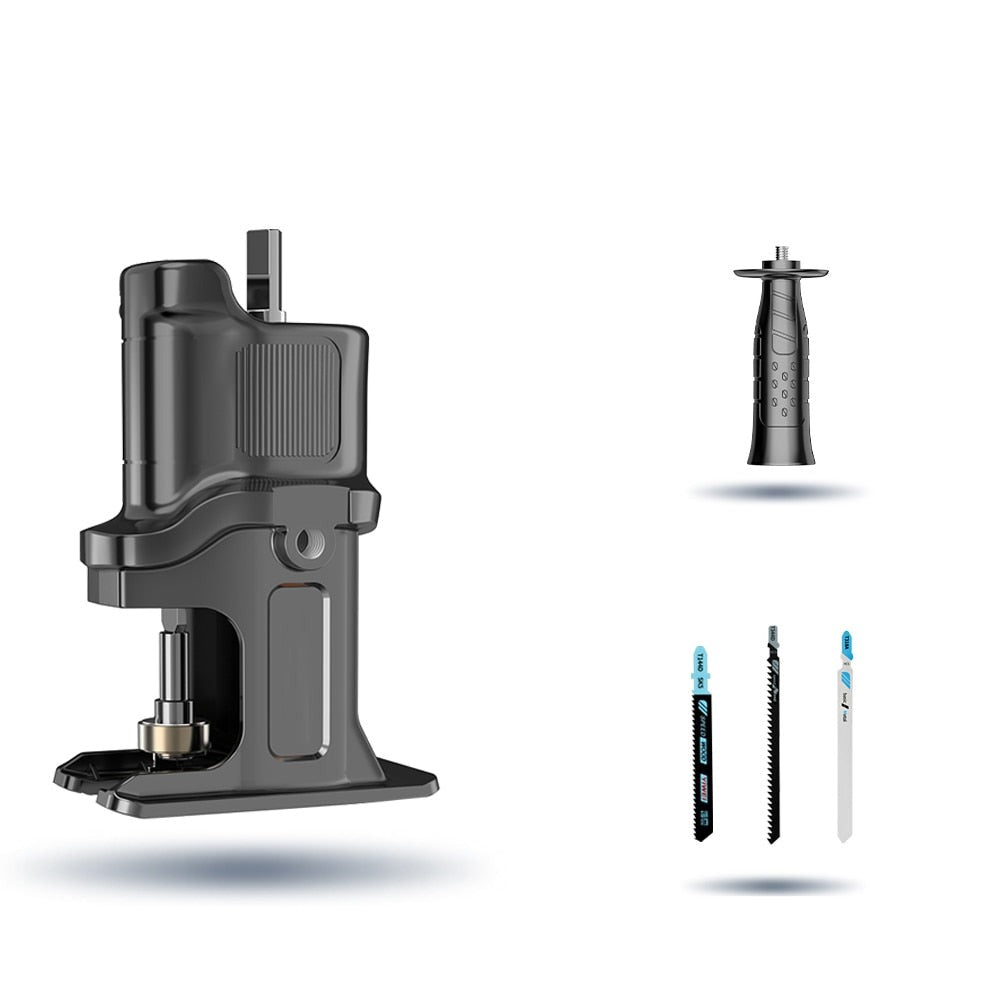 Portable Reciprocating Saw Adapter ,Electric Drill To Electric Saw for Wood Metal - enoughdream.com