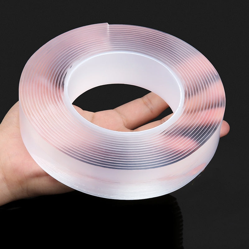 Nano Tape Double Sided Tape Transparent Reusable Waterproof Adhesive - enoughdream.com