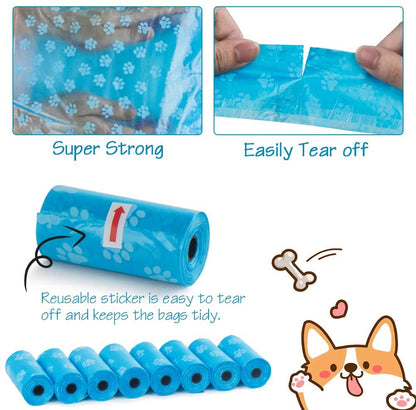 Pet Poop Bags Disposable Dog Waste Bags - enoughdream.com