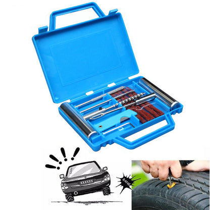 Auto Tire Repair Set Puncture Repair Tools Car Van Motorcycle Bike Emergency - enoughdream.com