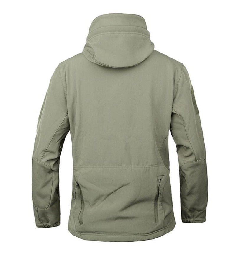 Military Outdoor Jackets Men Shark Skin Soft Shell Tactical Waterproof - enoughdream.com