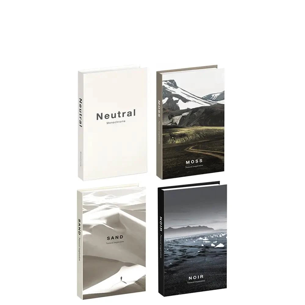 Modern Foldable Fake Book  City -  Desktop Ornaments for Home Decor