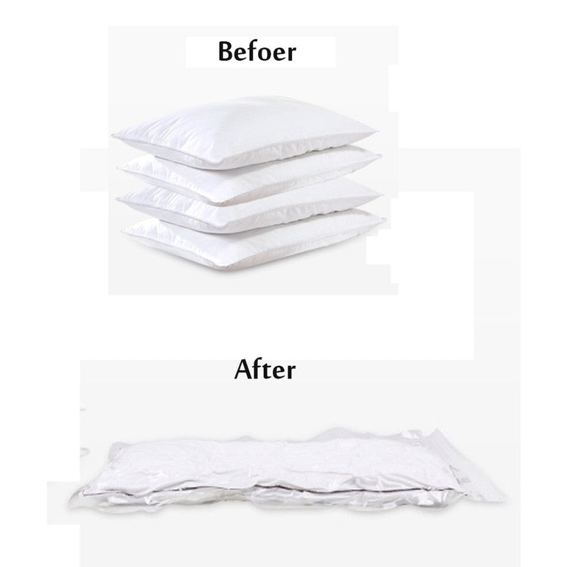 Convenient Vacuum Bag Home Organizer Quilts Clothes - enoughdream.com