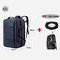Travel Backpack Men Business Aesthetic Backpack School Expandable USB - enoughdream.com