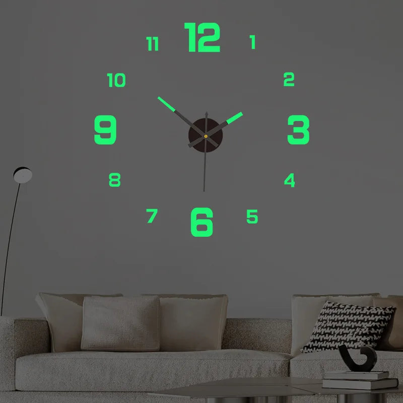 Luminous Digital Clock DIY - Clock Living Room Bedroom