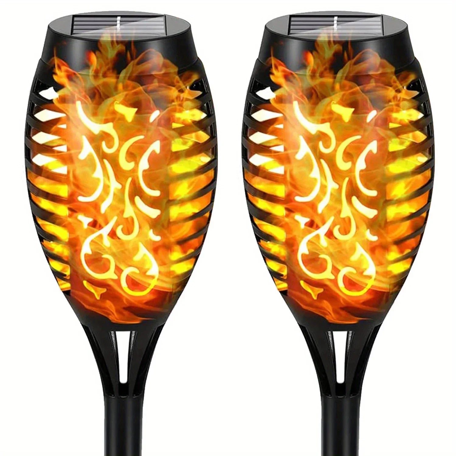 LED Solar Flame Light Outdoor Decorations