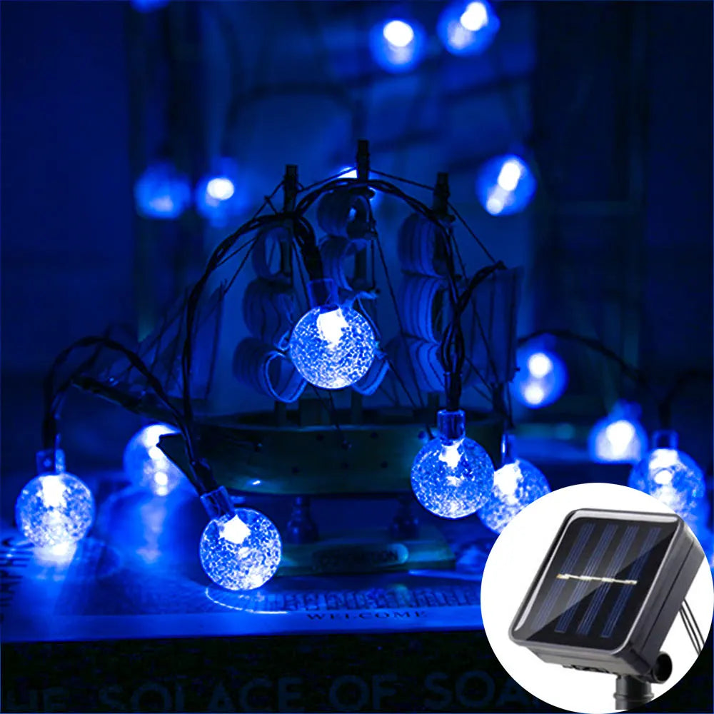 LED Solar String Lights Outdoor Waterproof Garden Decoration