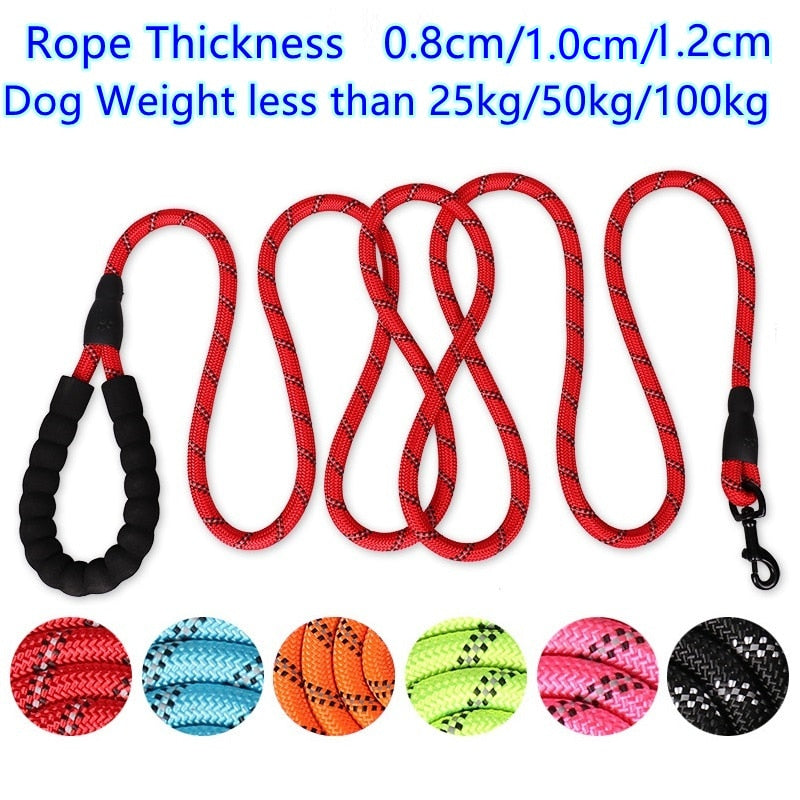 Strong Dog Leash Pet Leashes Reflective Leash - enoughdream.com