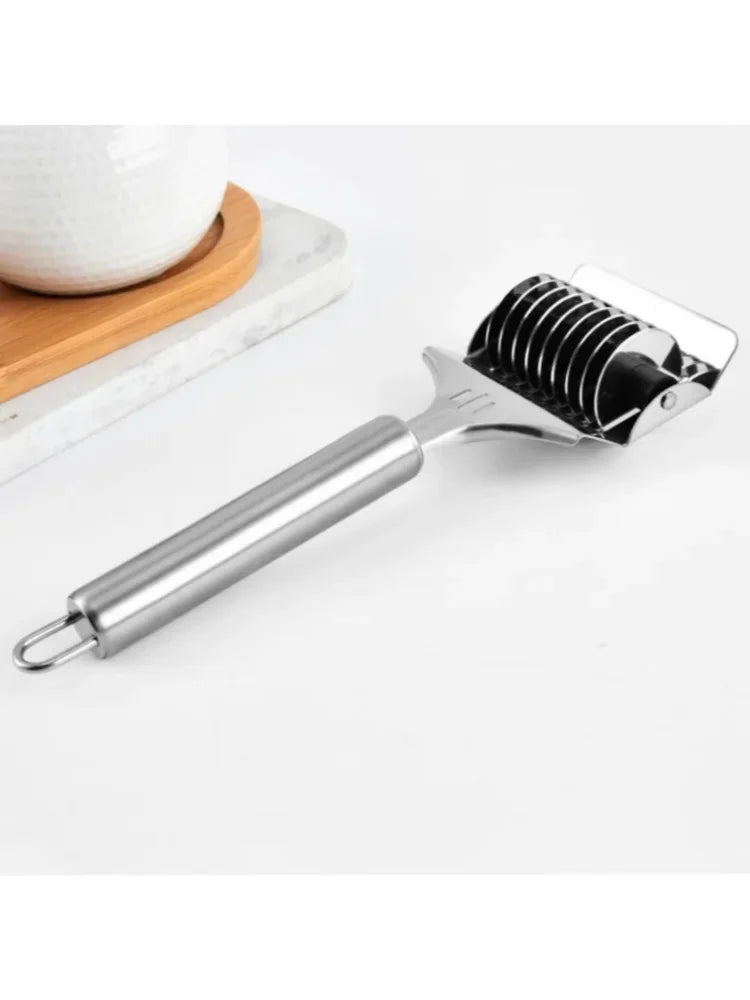 Manual Stainless Steel Spaghetti Cutter Macaroni Dough Machine