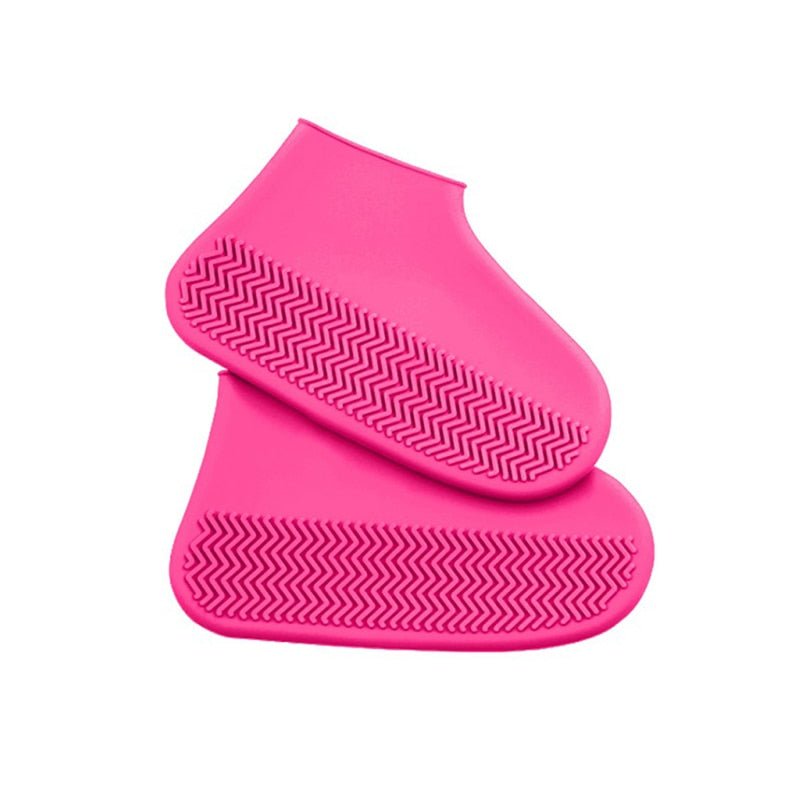 1 Pair Waterproof Non-slip Silicone Shoe High Elastic - enoughdream.com