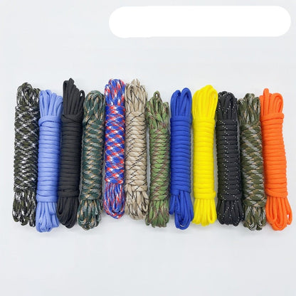 5 Meters Dia.4mm 7 Stand Cores Parachute Cord Lanyard Outdoor Camping - enoughdream.com