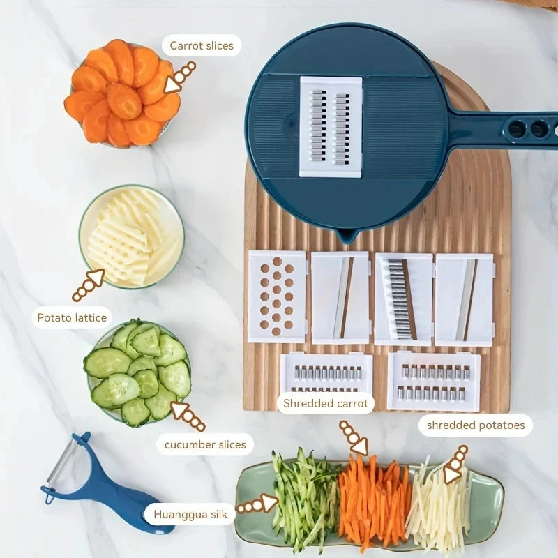 Vegetable Cutter Multi-Functional Potatoes Manually