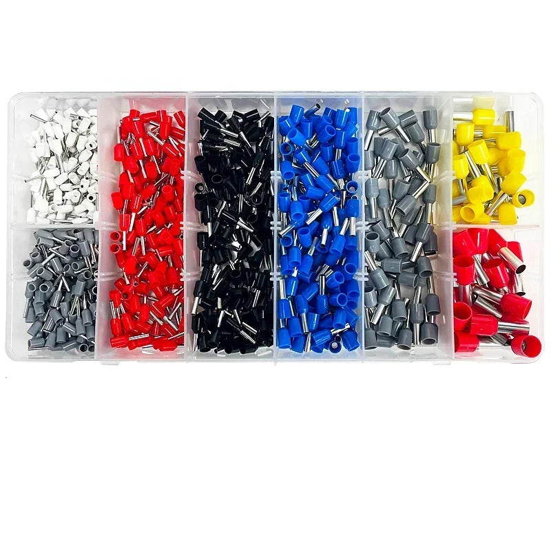 Electrical Tube Insulated Terminal VE Tubular Crimp Terminals