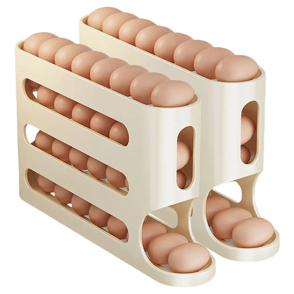 Layers Automatic Rolling Egg Holder Rack Fridge