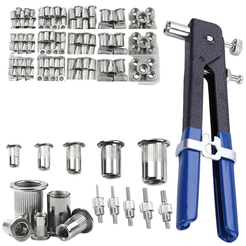 Nut Rivet Mandrels Repairtool Rivetgun Flatheadscrew Pop Nut
