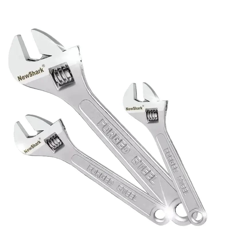 Large adjustable open-in universal wrench