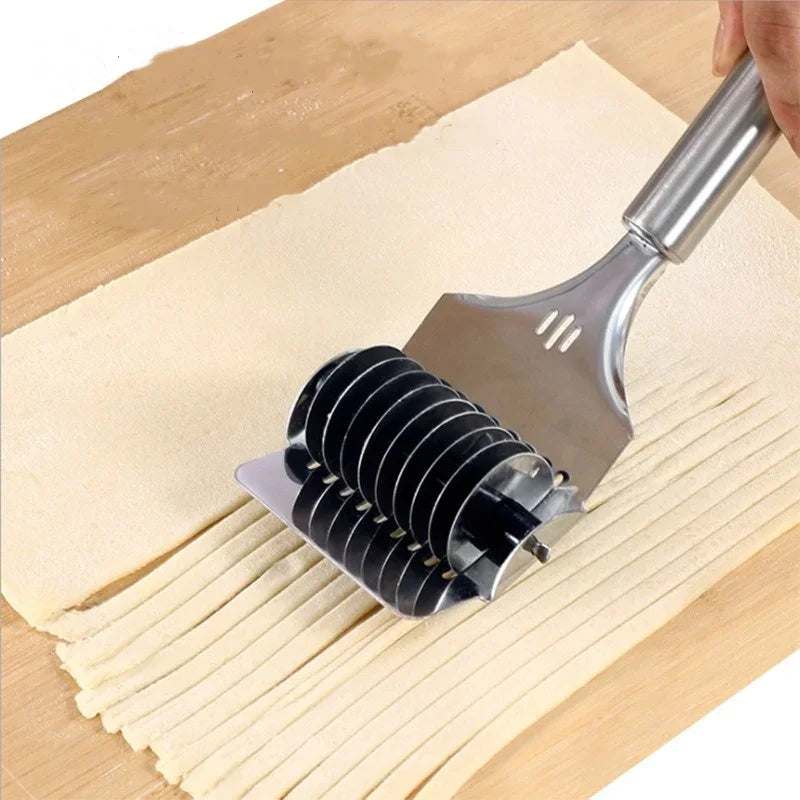 Manual Stainless Steel Spaghetti Cutter Macaroni Dough Machine