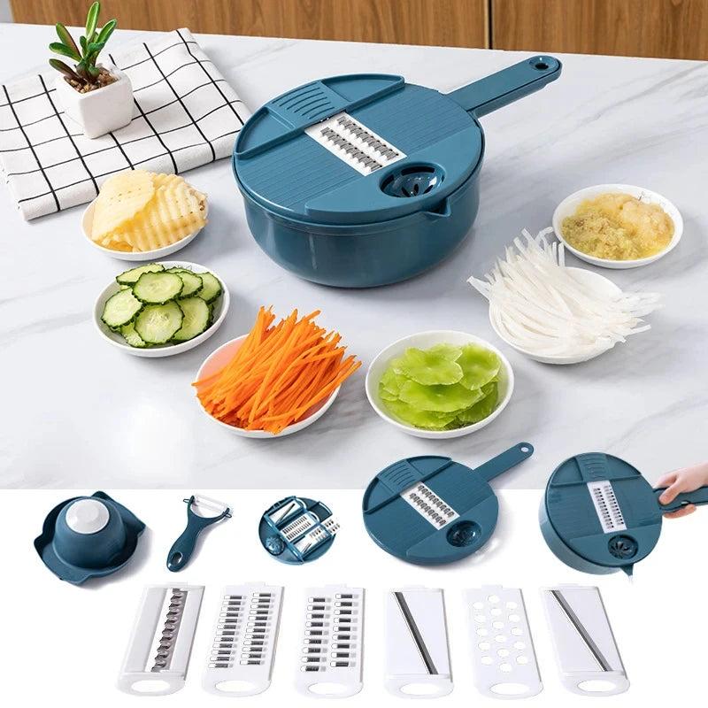 Vegetable Cutter Multi-Functional Potatoes Manually
