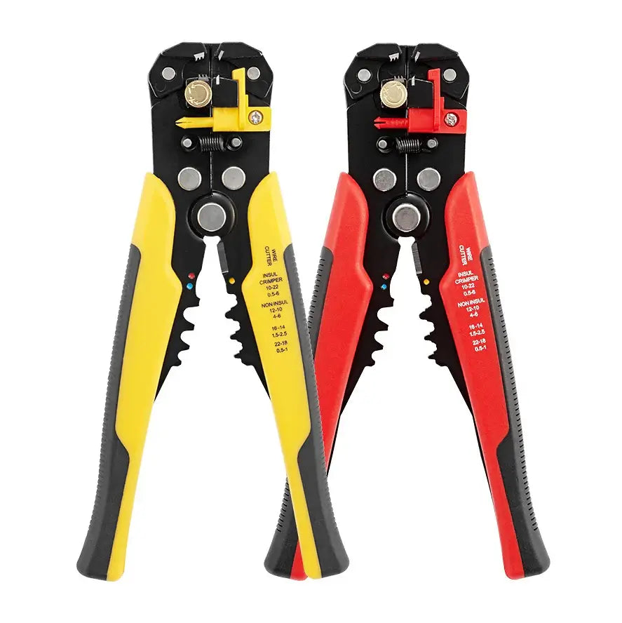 Automatic adjustable cable cutter crimper, multifunctional wire stripper