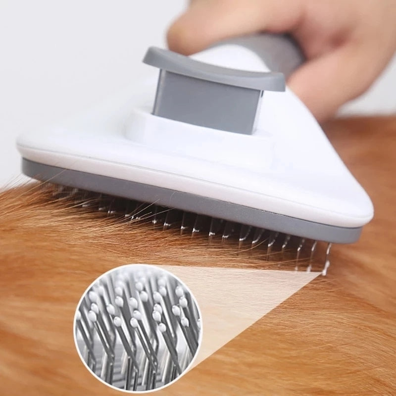 Pet Comb Stainless Steel Needle Comb Dog And Cat - enoughdream.com