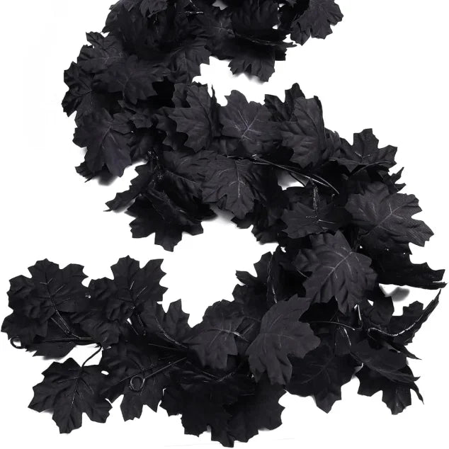 Artificial Plant Smaple Leaf Vine Flower Halloween Christmas