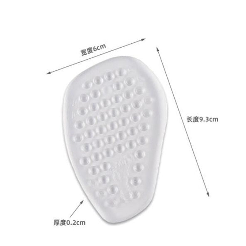 1 Pair Forefoot Orthopedic Insoles Women Soft Silicone - enoughdream.com