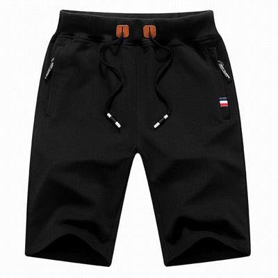 2023 New Men's Shorts Summer Breeches Cotton Casual Sweat Bermudas - enoughdream.com