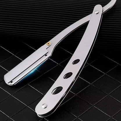 ZqZq Straight Edge Razor with 10 Shaving Blades - enoughdream.com