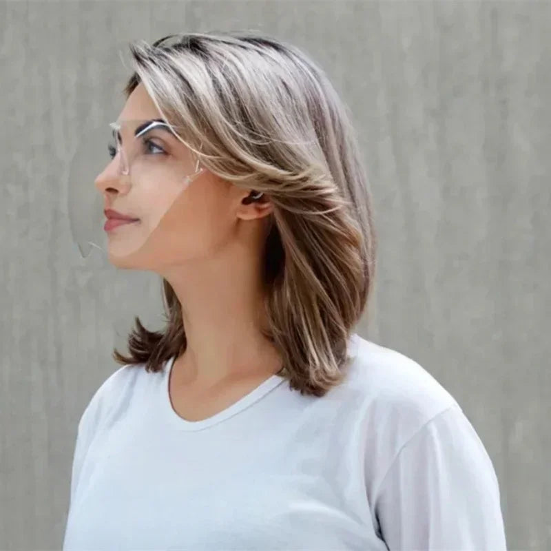 Protective Faceshield Glasses Sunglasses Transparent Anti-splash Anti-fog