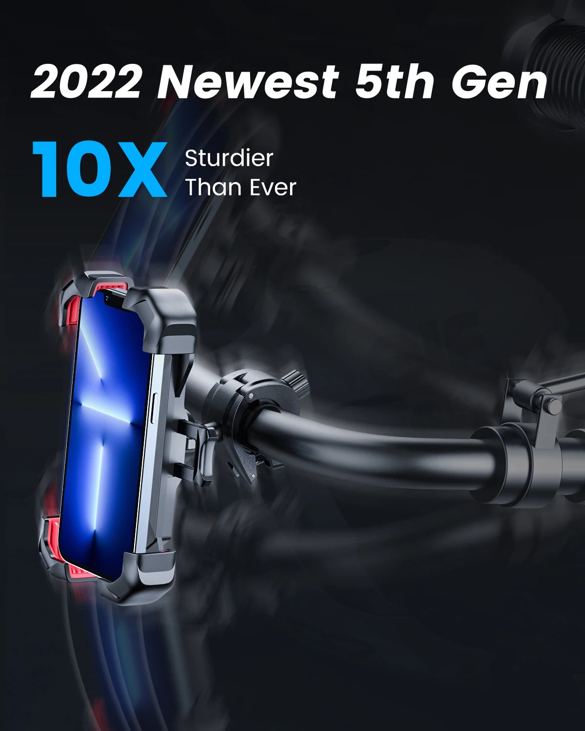 Joyroom Universal Bike Phone Holder 360° - View Bicycle Phone Holder for 4.7-7