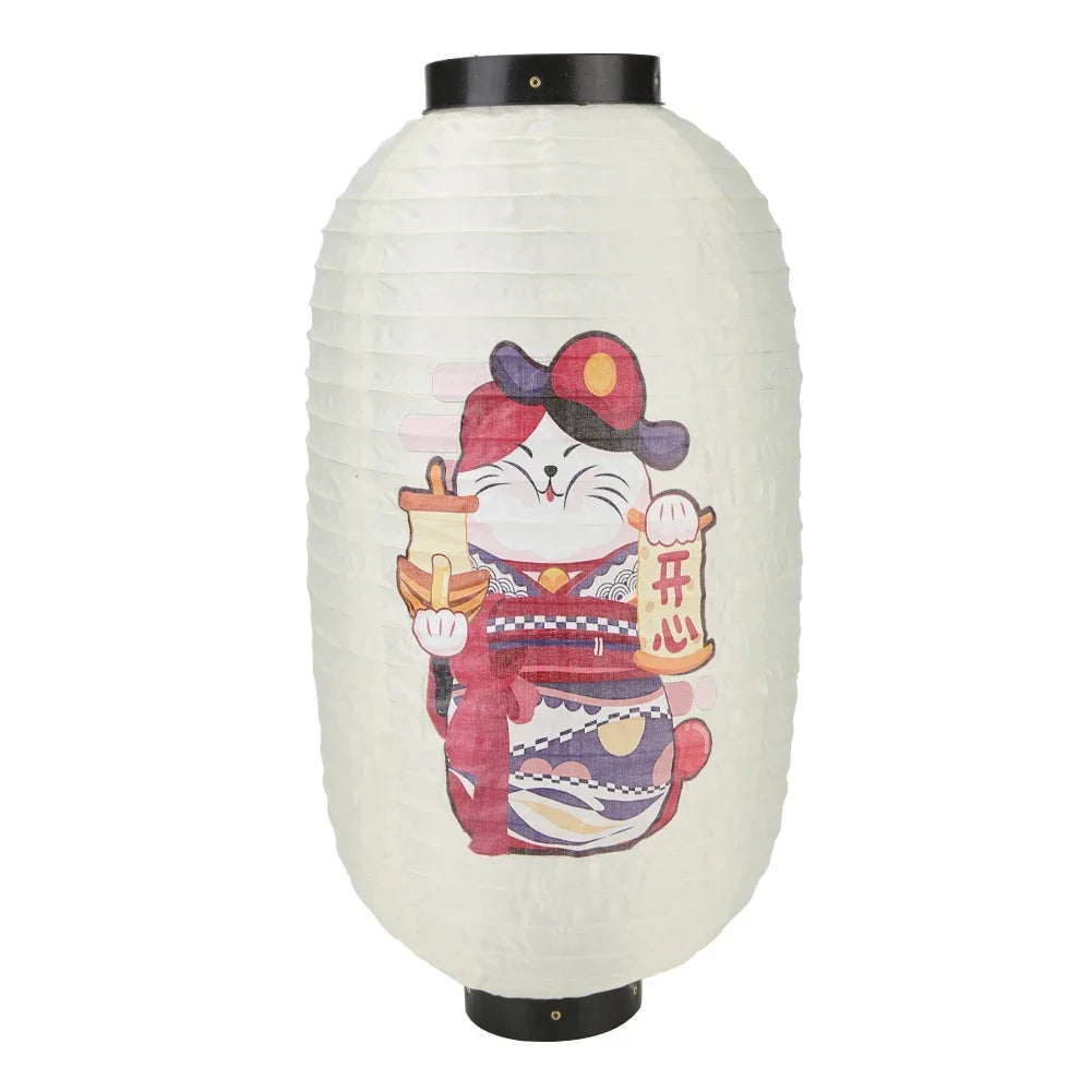 Japanese Lantern Waterproof Traditional Decoration 10 Inch