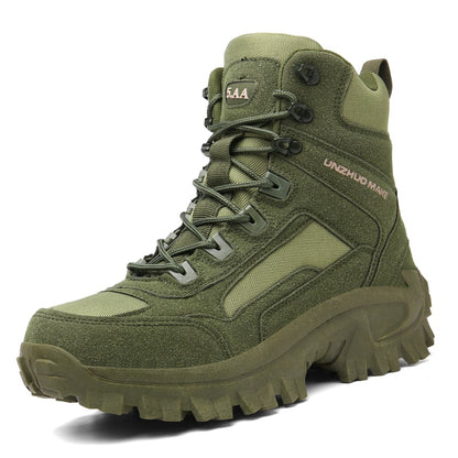 Men Tactical Boots Army Boots Mens Military Desert Waterproof - enoughdream.com