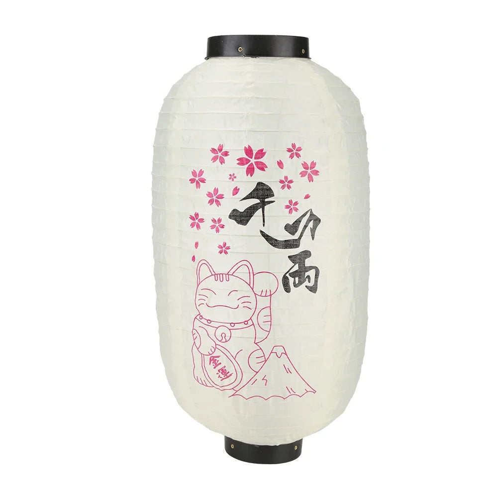 Japanese Lantern Waterproof Traditional Decoration 10 Inch