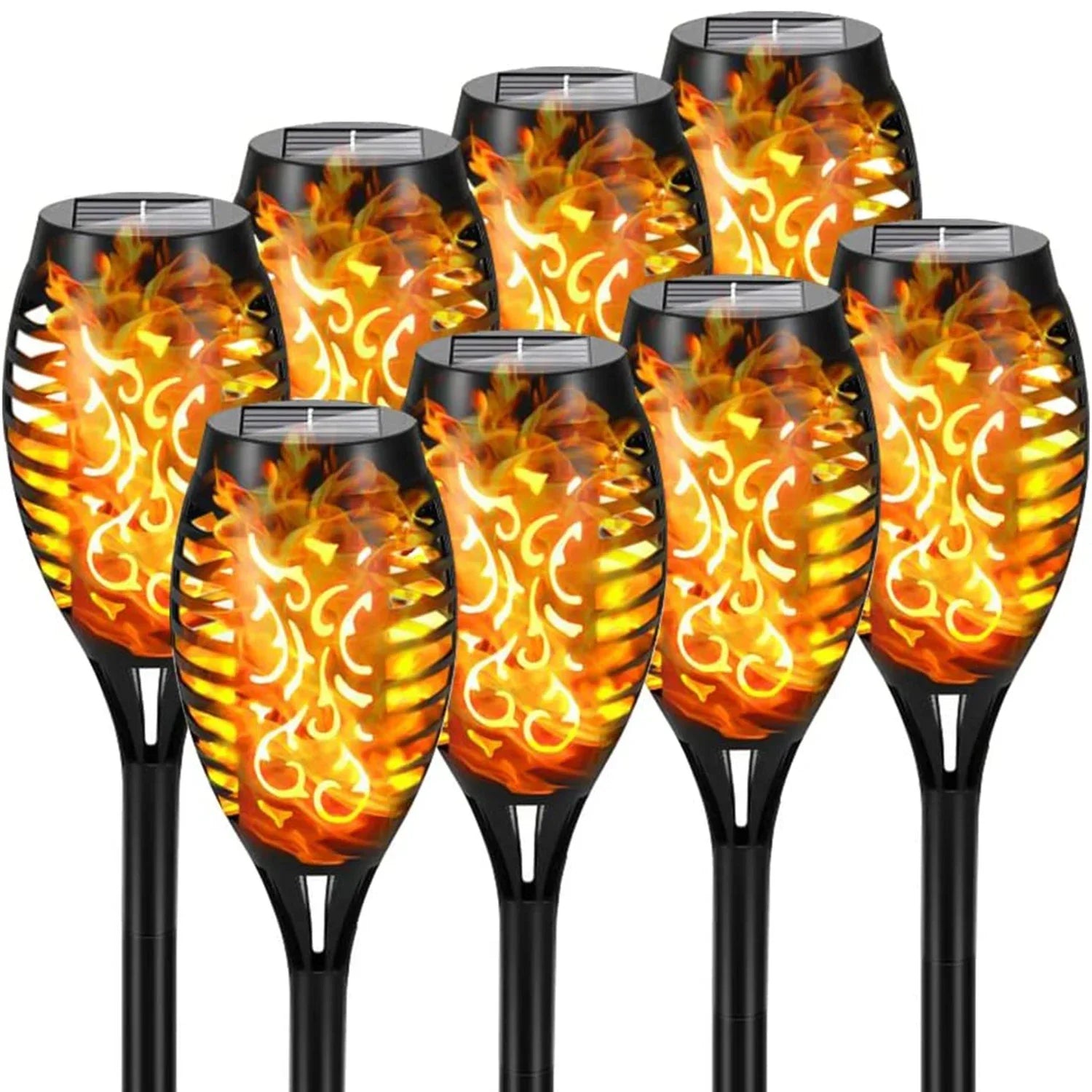 LED Solar Flame Light Outdoor Decorations