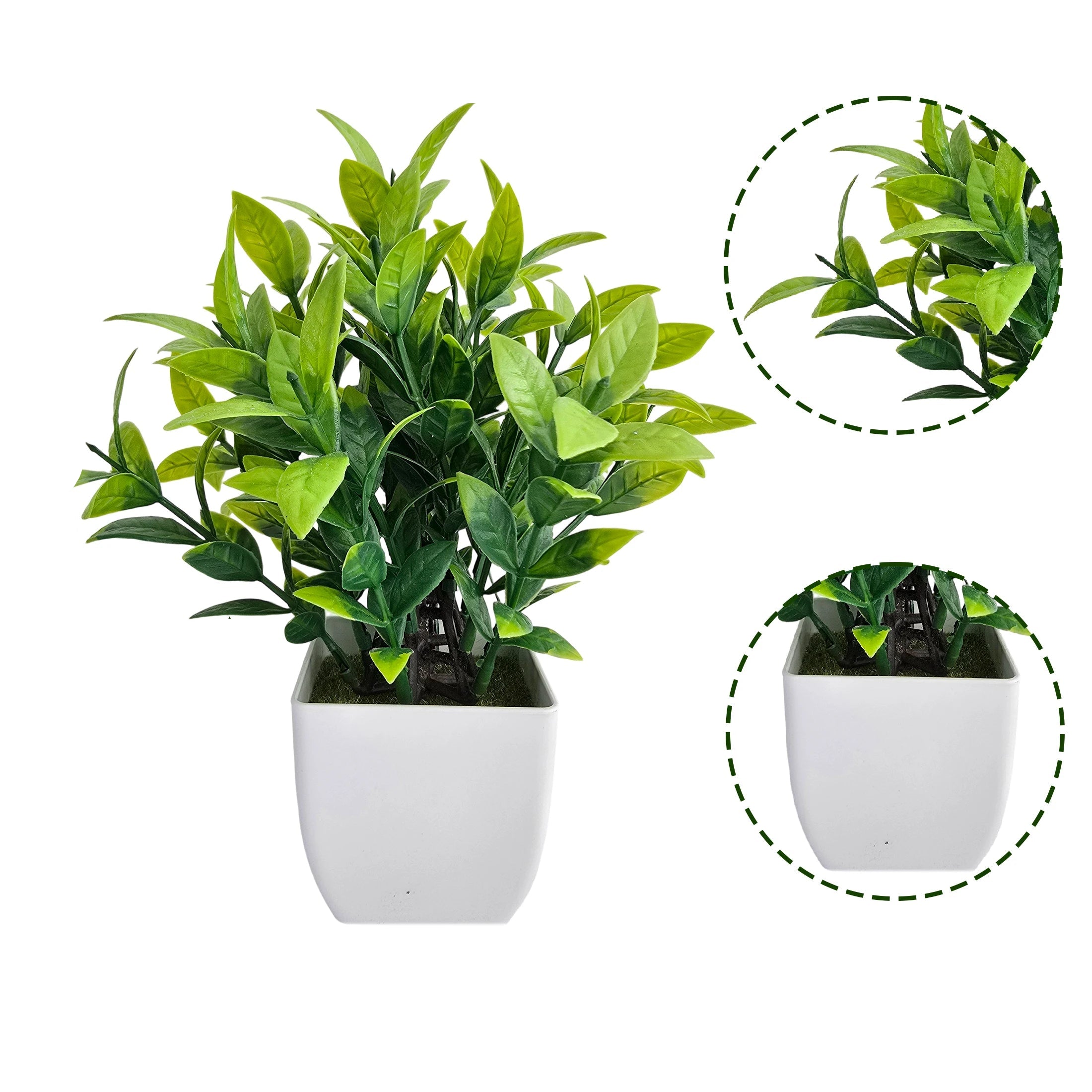 Artificial Christmas Tree, Green Potted Plants, Kitchen