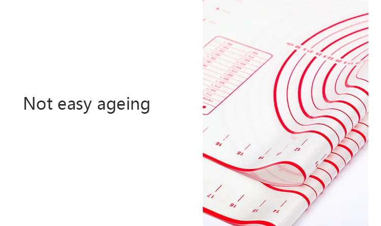 Unior 1 pcs silicone cooking mat kneading dough pad pizza bolo