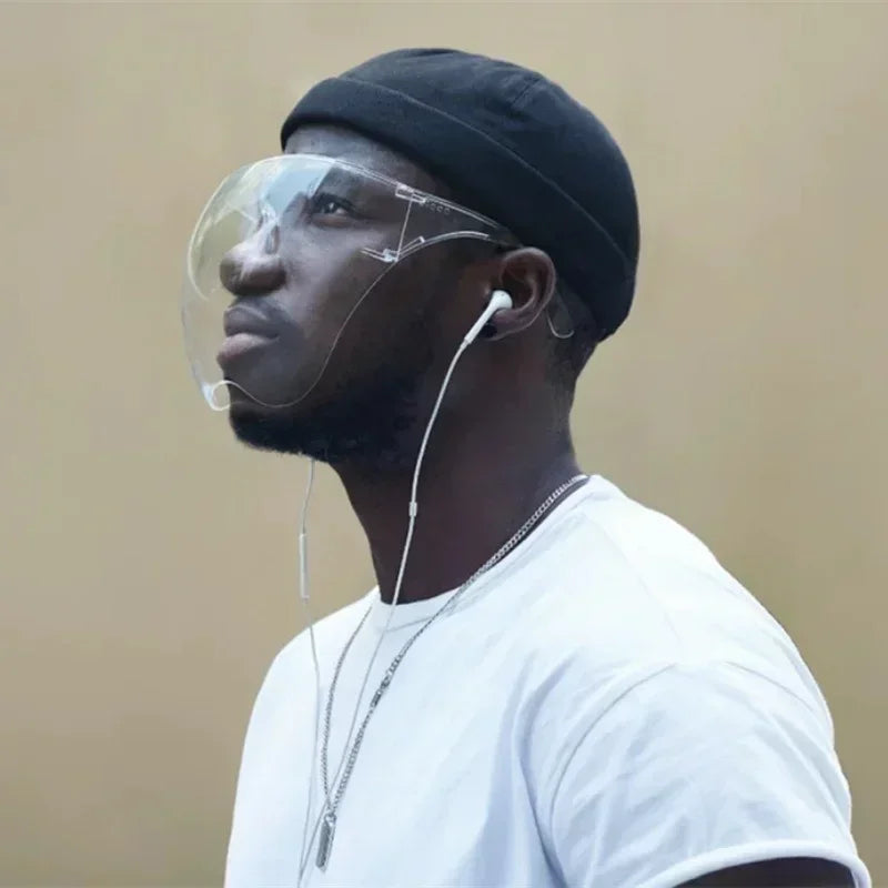 Protective Faceshield Glasses Sunglasses Transparent Anti-splash Anti-fog