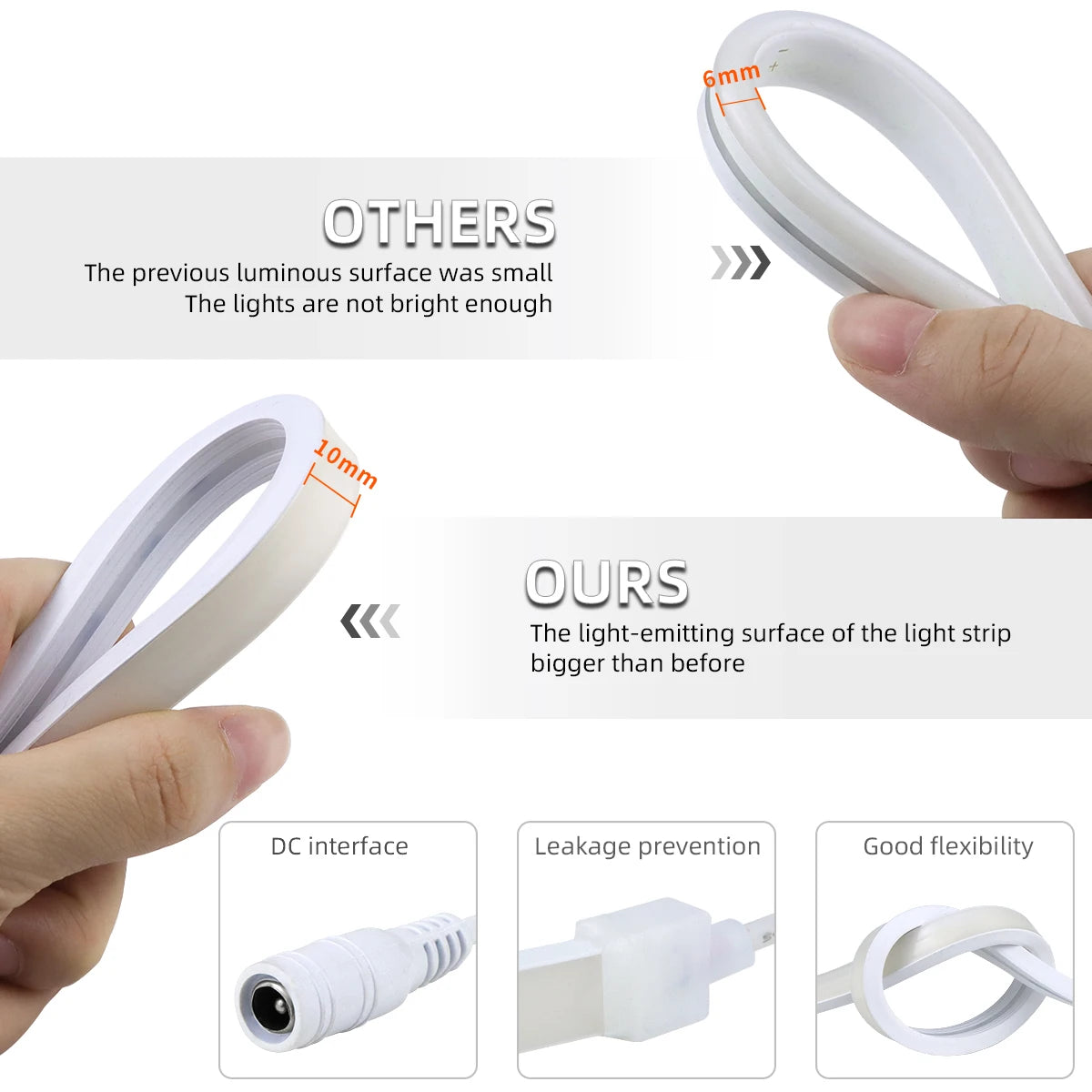 Tuya Smart WiFi COB Neon LED Strip Light 320leds