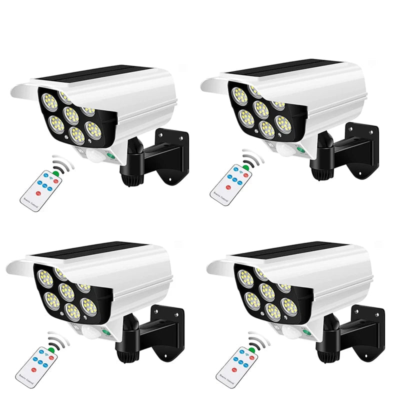 Motion Sensor LED Light Outdoor Camera Wireless Security Floodlights