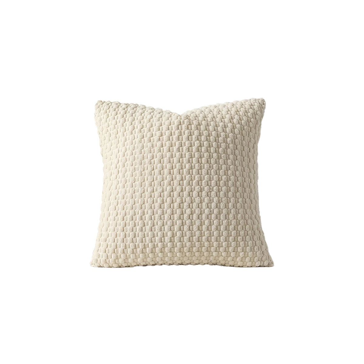 Modern boho-style cushion cover  soft and with a reversible design