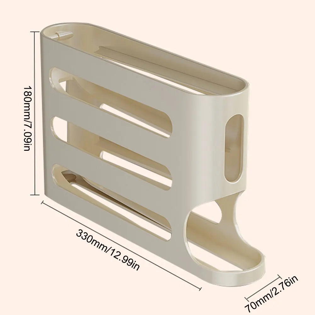 Layers Automatic Rolling Egg Holder Rack Fridge