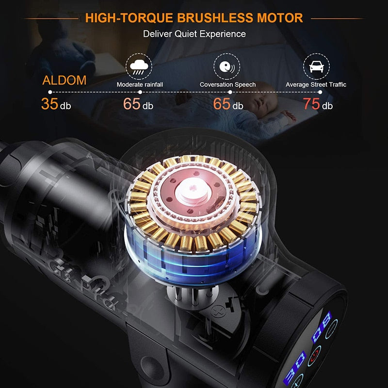 Deep Tissue Muscle Massage Gun 16.8V BRUSHLESS - enoughdream.com